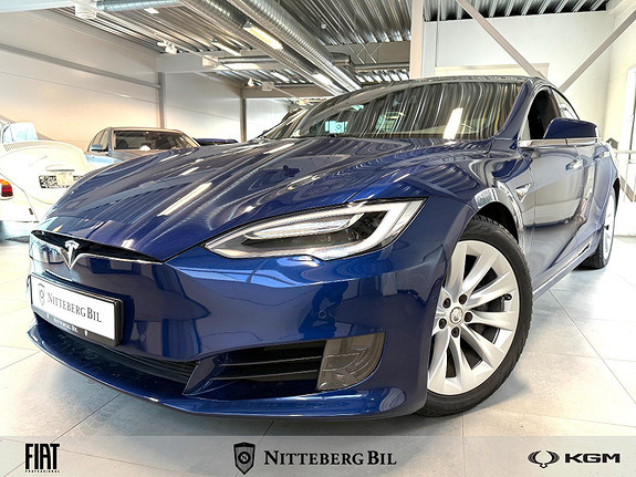Tesla Model S 75D AWD 525 HK Autopilot/Panorama/Skinn/LAV-KM 2017, 131 000 km, kr 199 000,-
