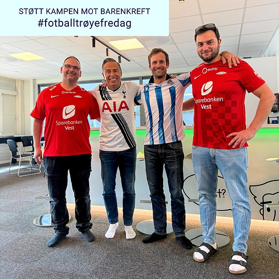 Vi støtter gode saker!