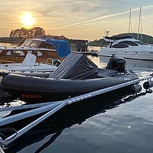 BRIG Eagle 6.7 med Mercury 225hk V8 selges.  Høstpris 4 of 5