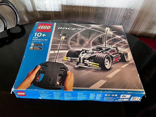 LEGO 8366 Supersonic RC – Komplett, ubrukt innhold! (Drome Racers 2003)