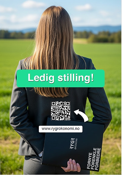 Vil du være med på laget vårt av flinke medarbeidere innen landbruksregnskap?
