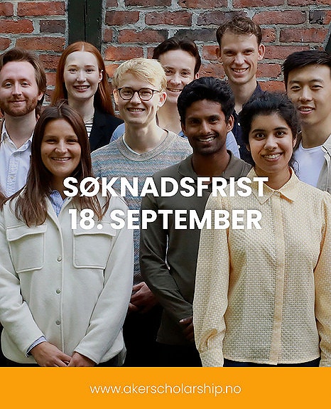 Aktiv markedsføring frem mot søknadsfristen
