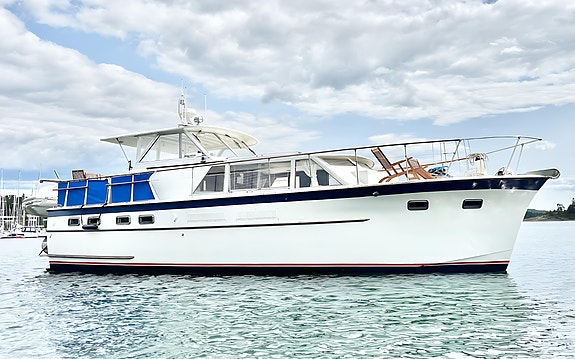 Hatteras Yacht 44 Tripple Cabin - Perfekt bobåt eller hytte på sjøen!