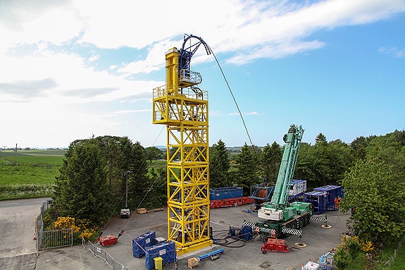 Testing av et av våre produkter på var base i Aberdeen