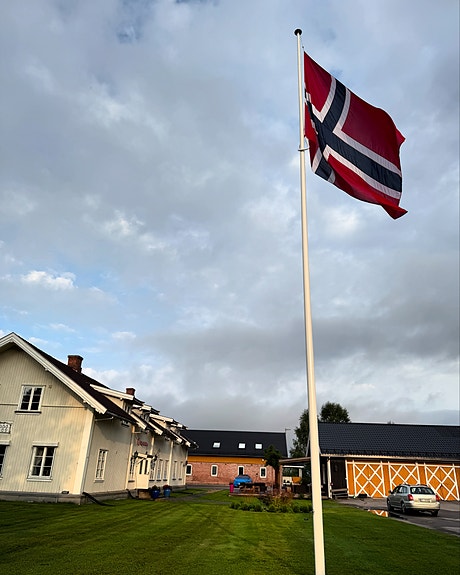 Vi flagger for deg når du har bursdag.