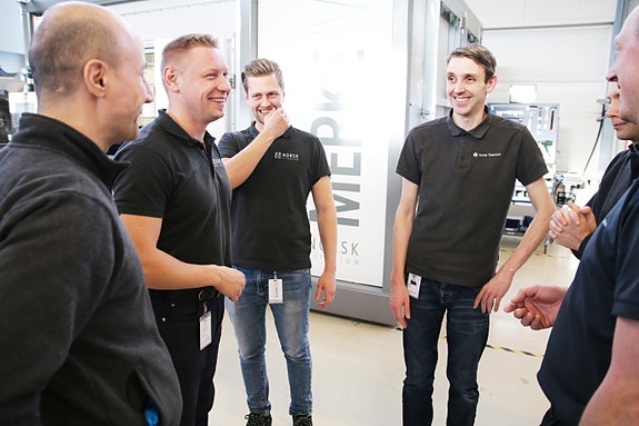 International and good working environment