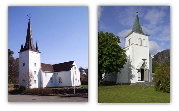 Sokndal og Åna-Sira kirker