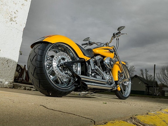 Harley-Davidson Covington Custom FXSTDI DEUCE «Gold» 5 of 5