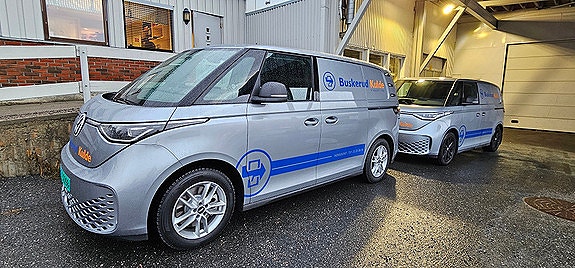 Vi har en variert bil park, men El-bilene våres er de som har vært best.