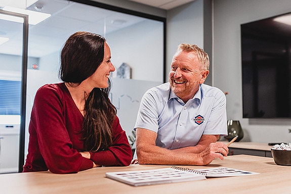 Salgssituasjon gir mulighet for tett personlig oppfølging