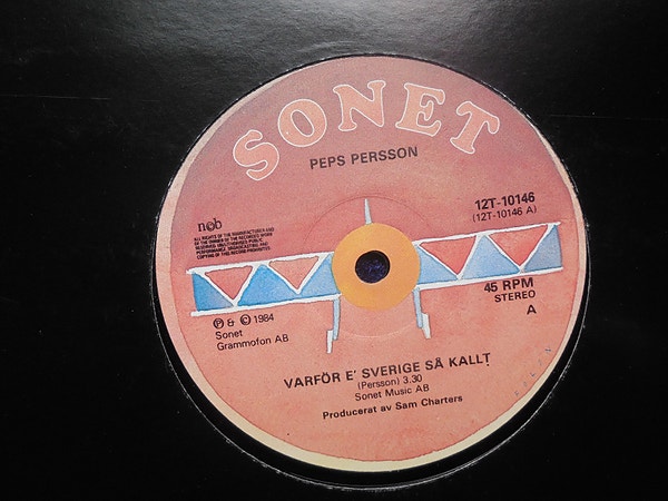 PEPS PERSSON - SJELDEN MAXI - VARFÖR E SVERIGE SÅ KALLT - JOHNNYROCK