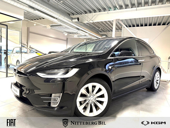 Tesla Model X 75D AWD/LUFTFJÆRING/H.FESTE/RYGGEKAMERA/417km Garanti! 2018, 115 000 km, kr 245 000,-