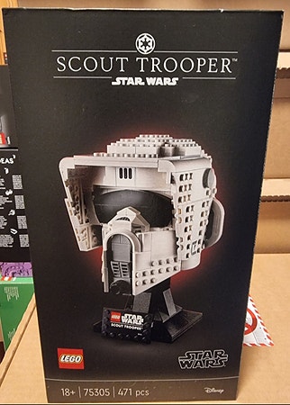 Ny Lego Star Wars - 75305 Scout Trooper hjelm