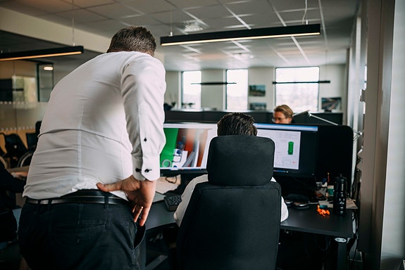 Designingeniør i aksjon