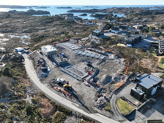 Angeltveitmyrane - prosjekt under bygging