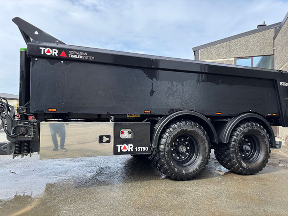TOR 15T50 Dumperhenger, NORSK, K80, meget lite brukt