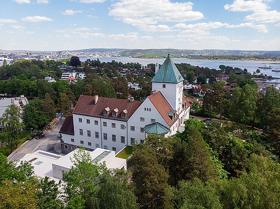 Villa Grande, arbeidsplassen. Foto: Fridtjof Dahl