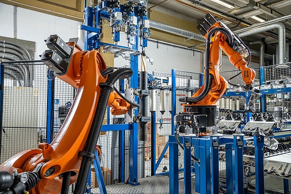 Patentert autimatisert produksjonsmaskineri