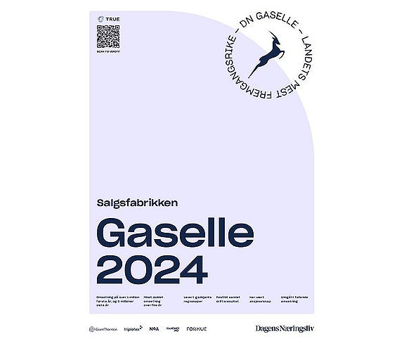 Vi ble Gaselle for 5. gang