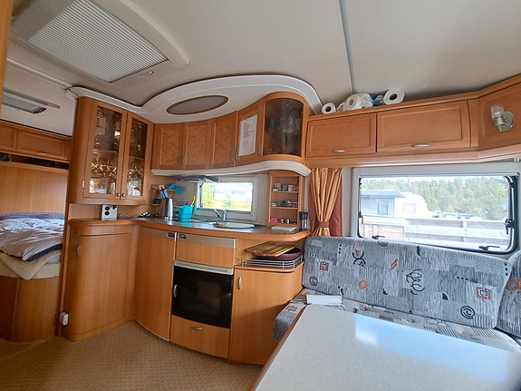 Hobby 650 KFU P. Står på Blåberg Camping 7 of 12