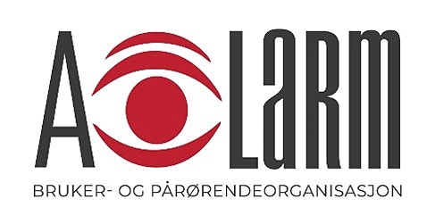A-larm bruker- og pårørendeorganisasjon logo