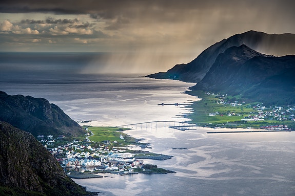 Fantastiske omgivelser i Fosnavåg