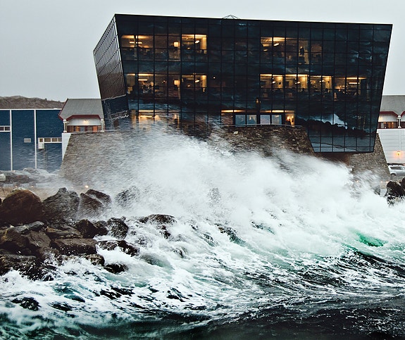 Uansett vær, -Diamanten står støtt!