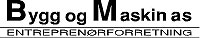 Bygg og Maskin as logo