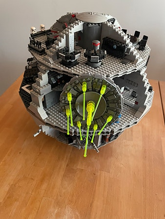 Lego star wars Death star sett 75159 med figs gi bud