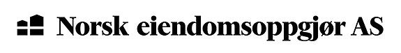 Norsk eiendomsoppgjør AS logo