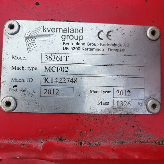 Kverneland 3636FT
