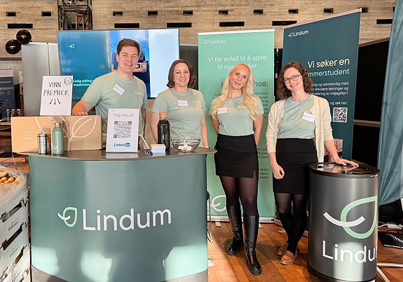 Stand på karrieredag på NMBU