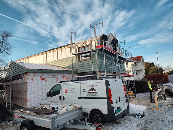 Vi er i gang med nytt bygg