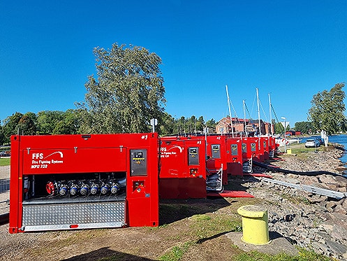 SPU 720 pumpesystem for brannslukking og flomvern