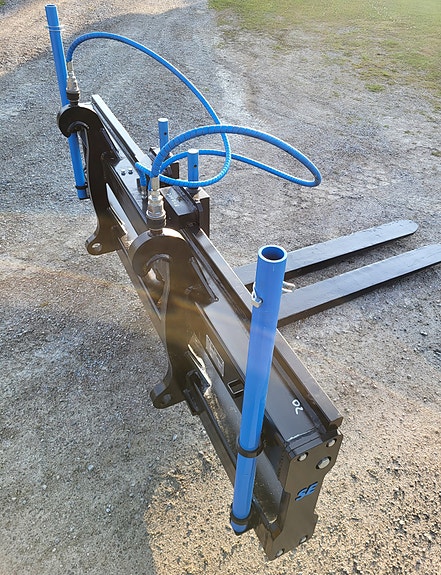 SE Equipment - Store BM feste - 10 tonns hydrauliske pallegafler på lager!
