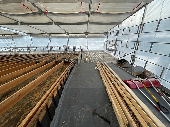 Tak over tak, et pågående prosjekt