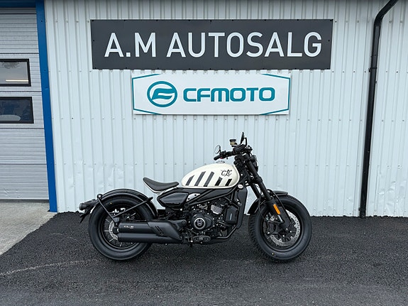 CFMOTO 450CL-C BOBBER / SETEHØYDE 715MM / 2SYLINDRET - 4 TAKT