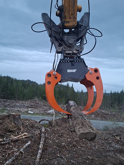 BMF Hel Hardox Klype tømmerklo kombiklo S60/70