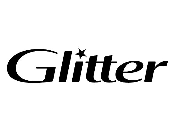 Glitter logo
