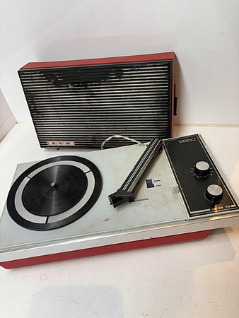 DUX portabel platespiller vintage