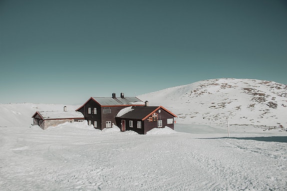 Høgevarde er spektakulær vinterstid