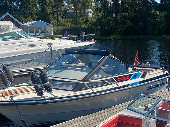 Fin Draco 21 suncab med Tysse boggiehenger selges kr 73000 2 of 5