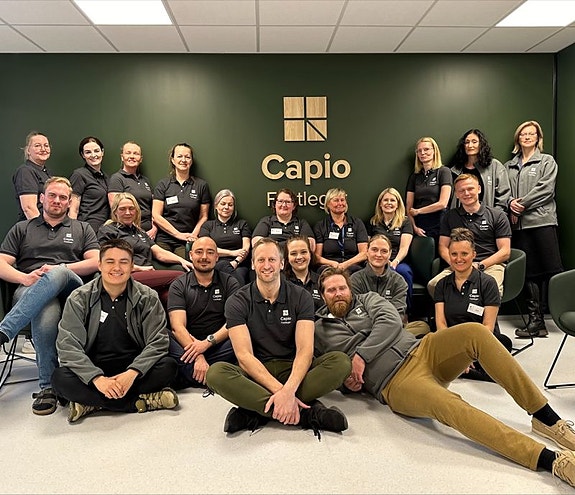 Teamet på Capio Rana