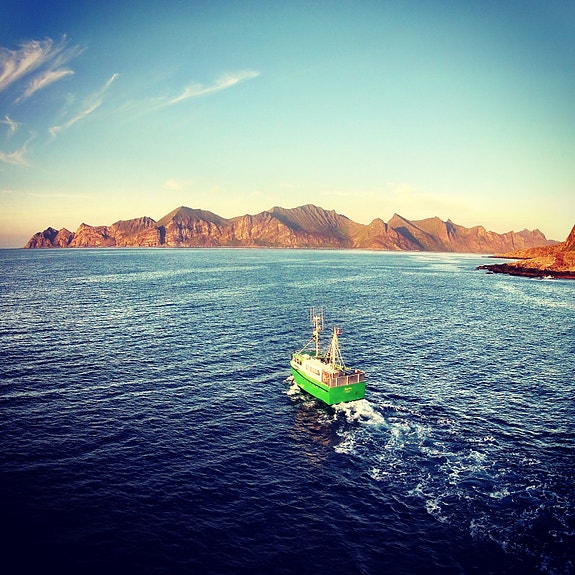 I 2015 bygde vi verdens første elektriske fiskebåt             MS Karoline