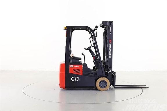 EP TVL15 | KAMPANJE - Komplett pris! Elektrisk truck, 1500 KG kapasitet, lithium batteri med 6 års garanti. Komplett utstyrt! Trucker på lager for rask levering!