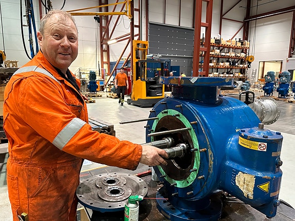 Overhaling og reparasjon av pumper