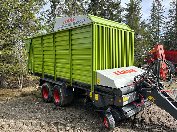 Claas QUANTUM 3500P LESSEVOGN 2017, kr 469 000,-