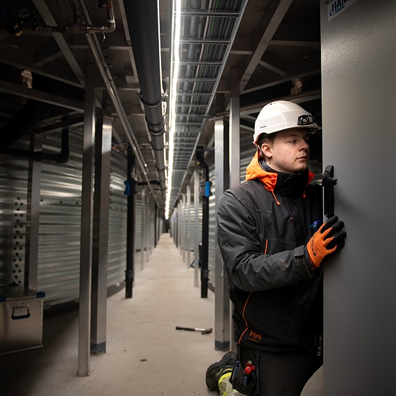 I arbeid hos Kvarøy Smolt.