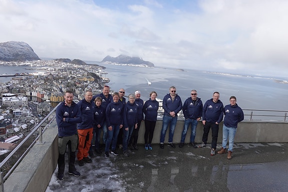 Personaltur  med styret i Ålesund
