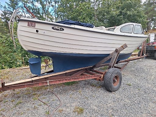 1977 POLAR 20 - YANMAR DIESEL // Nyere puter // Ny stoffet og polert!! 4 of 5